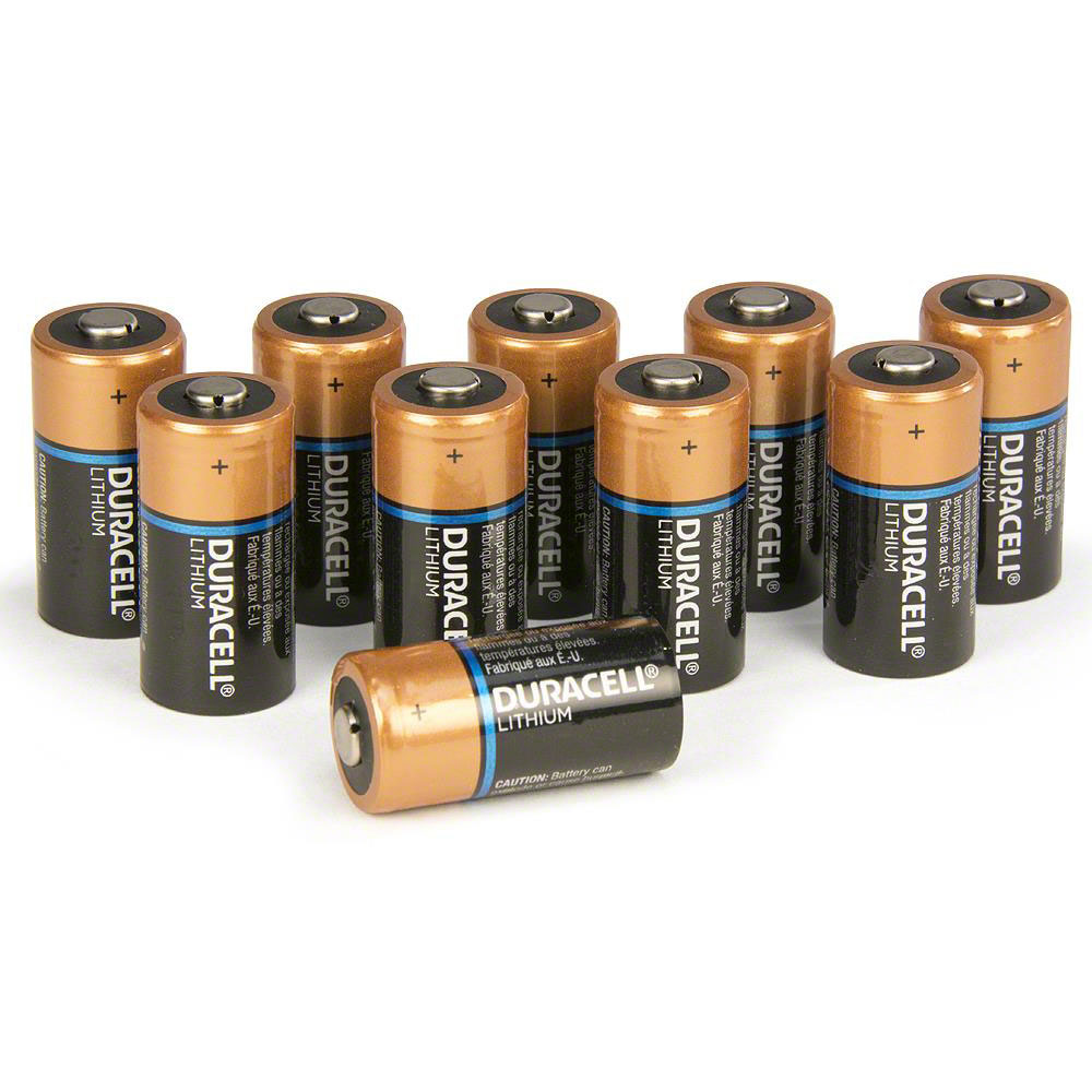 ZOLL AED Plus Type 123 Lithium Batteries – 10 Pack